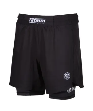 Dual layer Grappling Shorts - Black