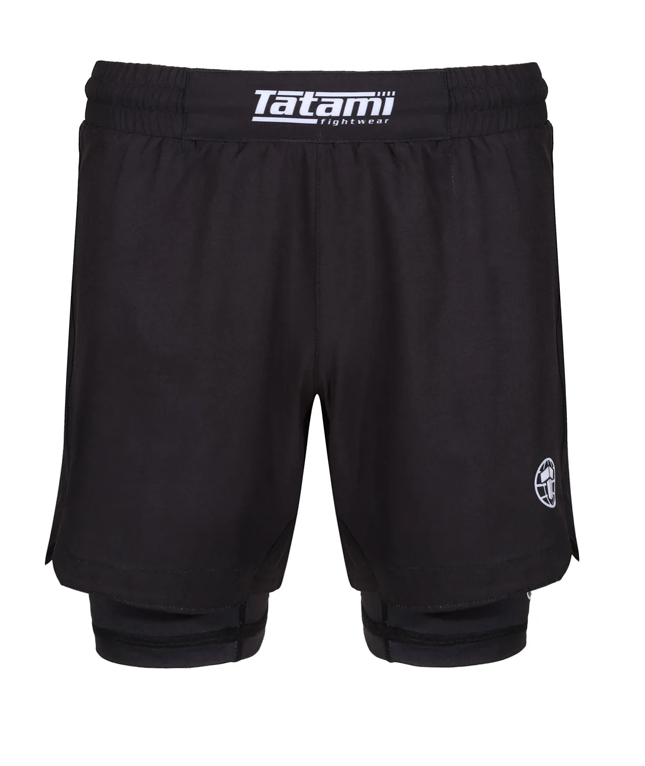 Dual layer Grappling Shorts - Black