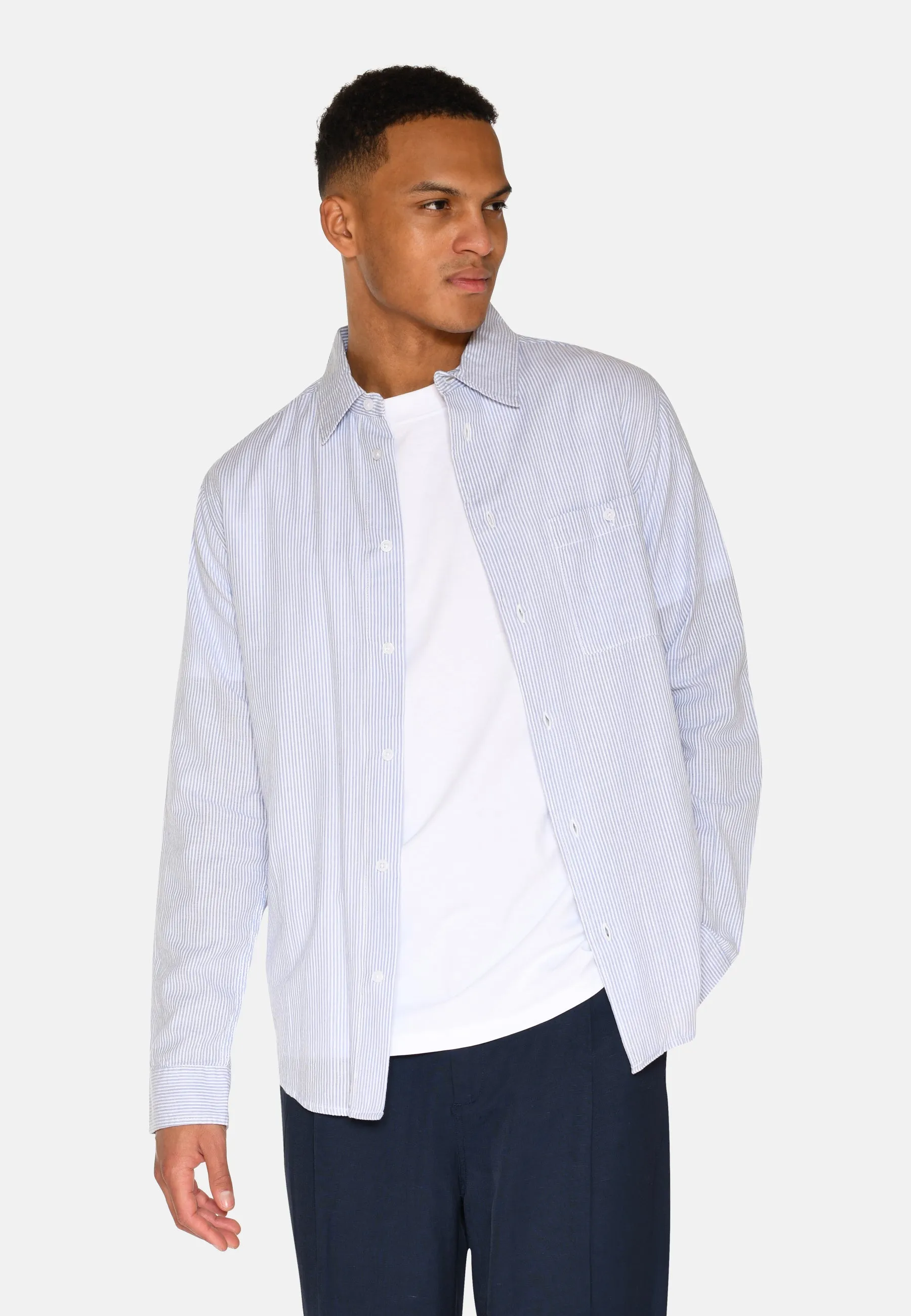Duke long sleeved shirt 4278 - Sky Captain
