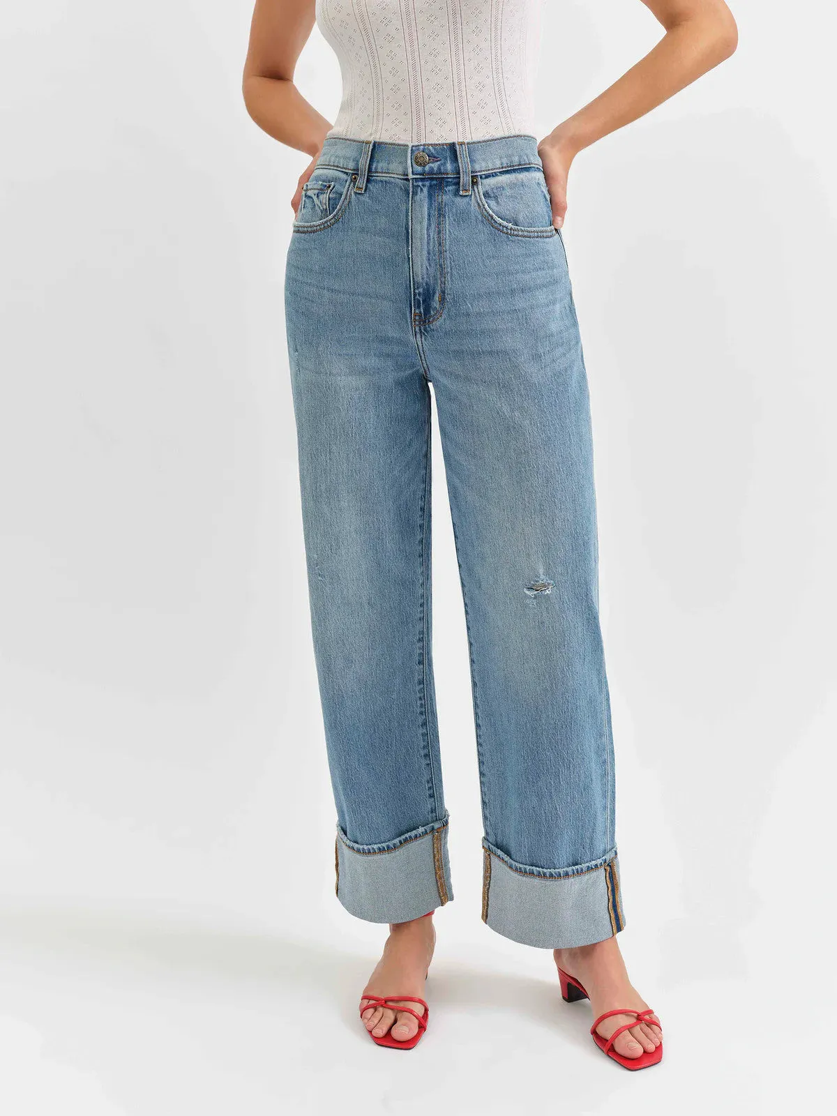 Eastside High Rise Cuff Jean