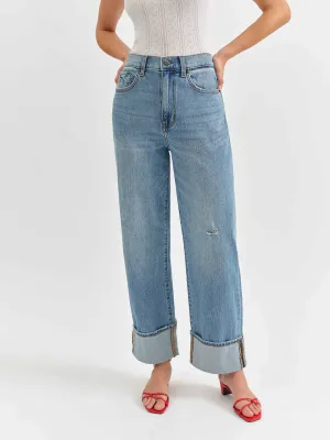 Eastside High Rise Cuff Jean