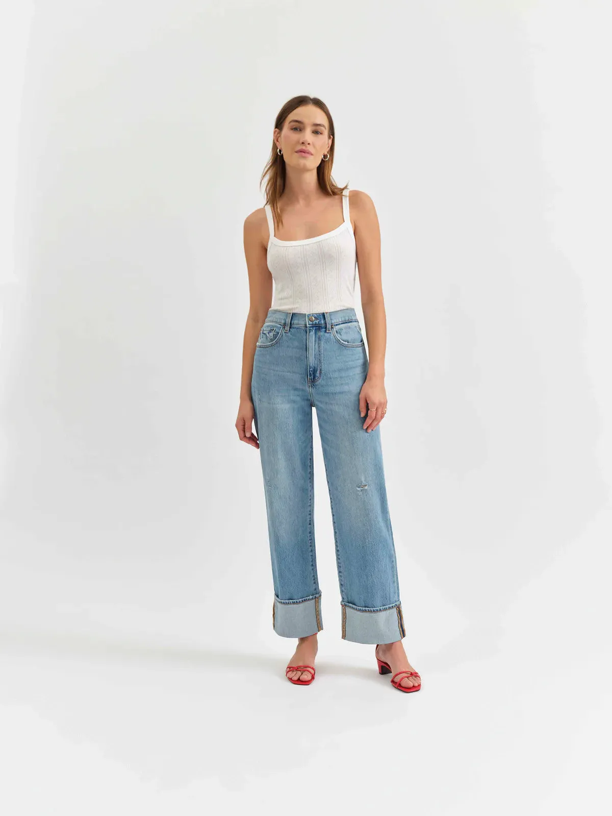 Eastside High Rise Cuff Jean