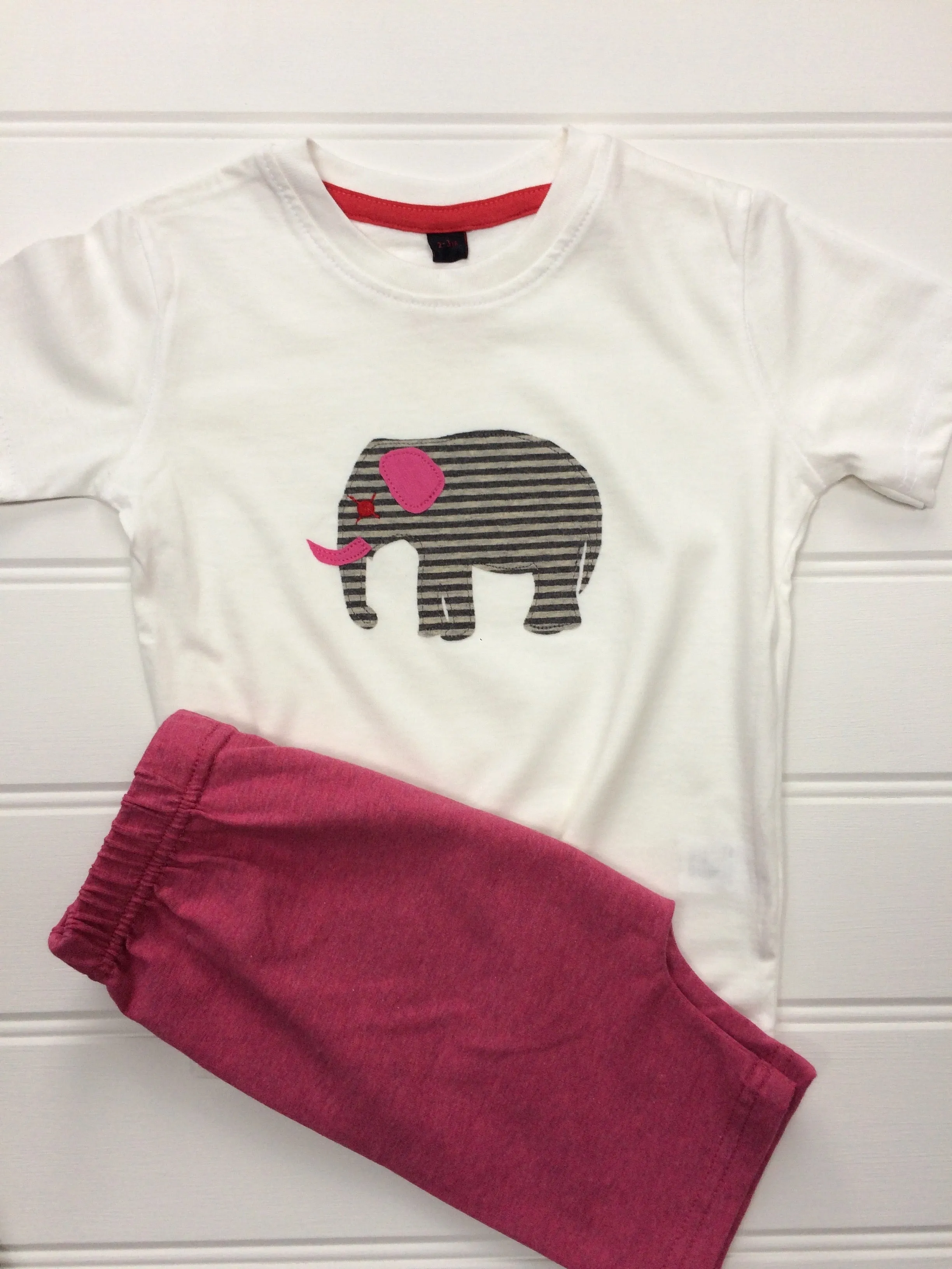 Elephant T-shirt - Cream