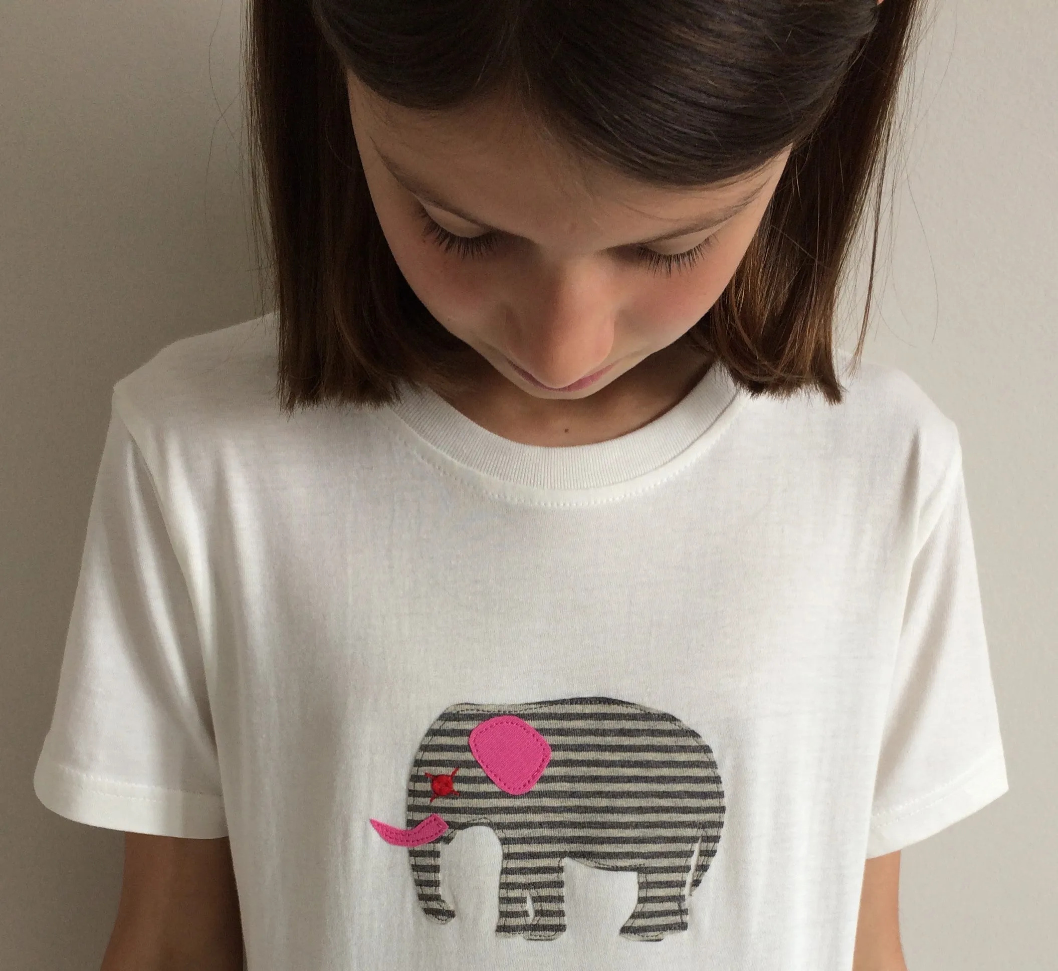 Elephant T-shirt - Cream