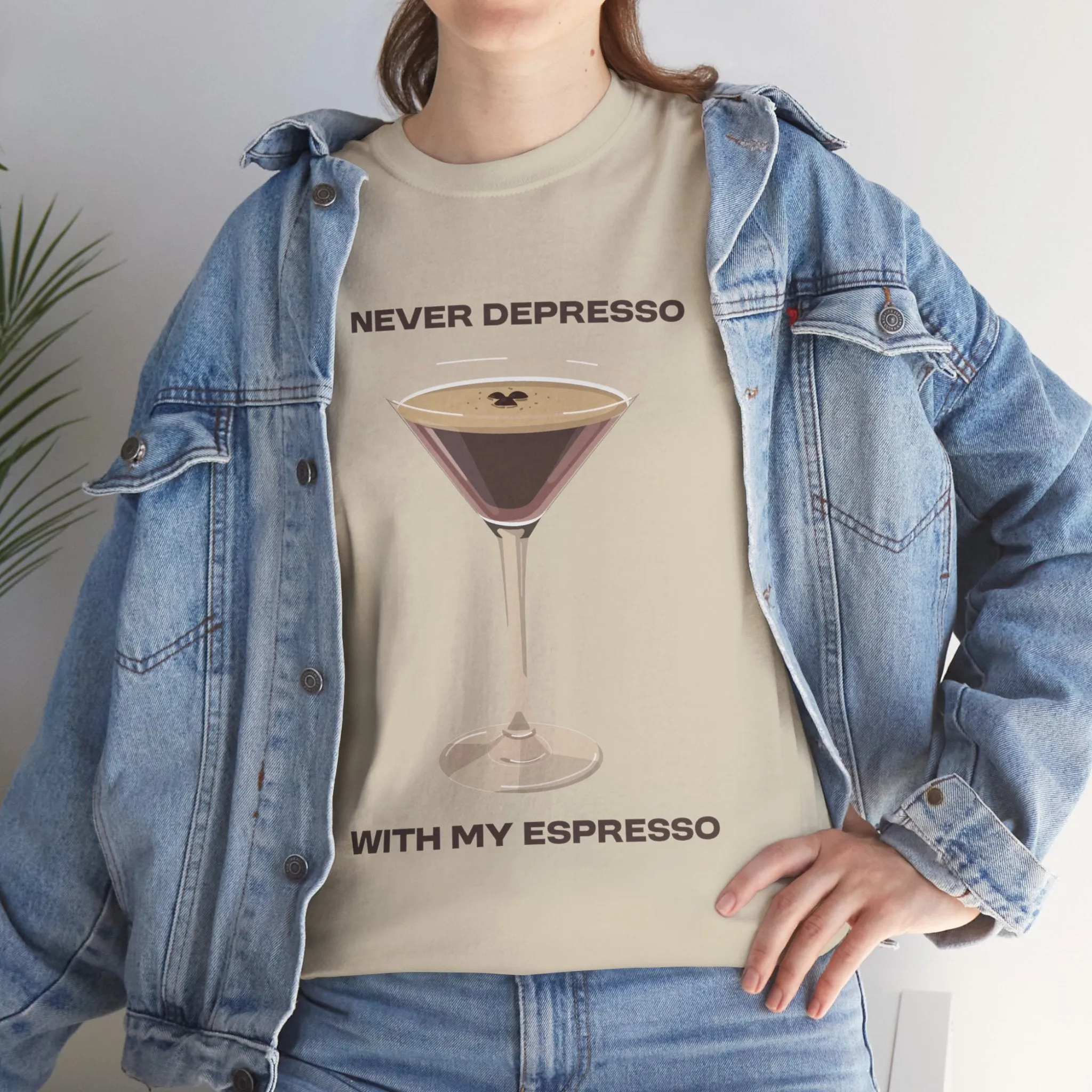 Espresso MarTeeni Cotton Tee