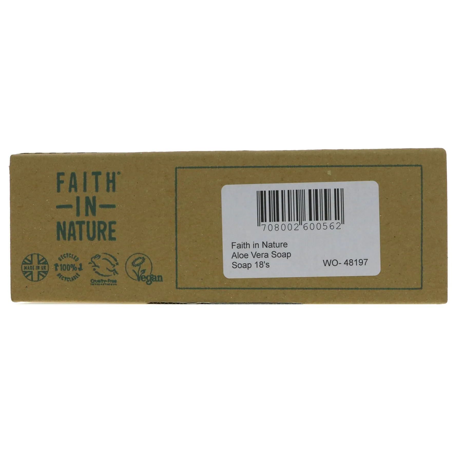 Faith In Nature | Loose Soap - Aloe Vera - With ylang ylang & patchouli | 100g