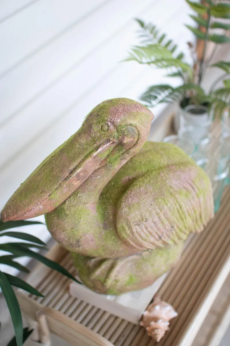 Faux Concrete Pelican