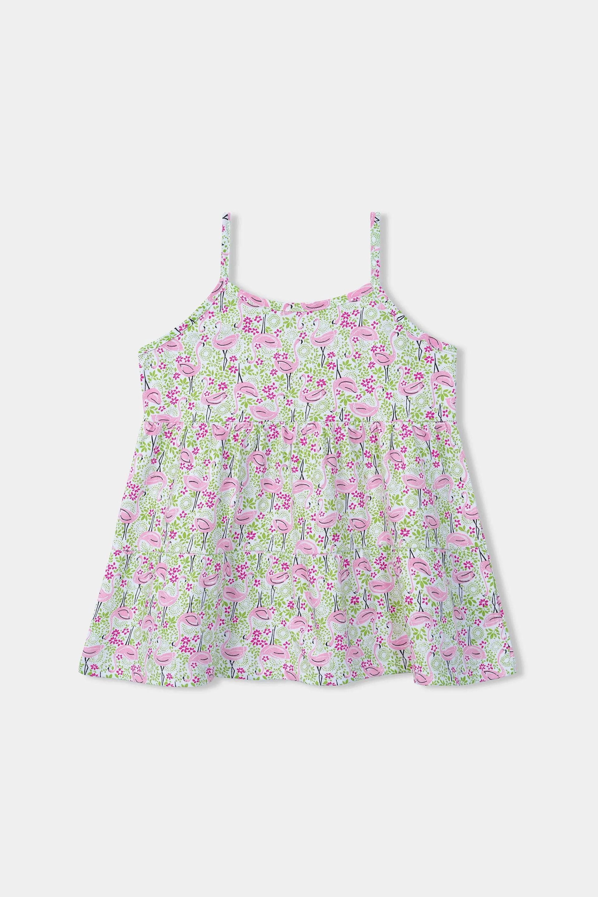 Flamingo Printed Tank Top