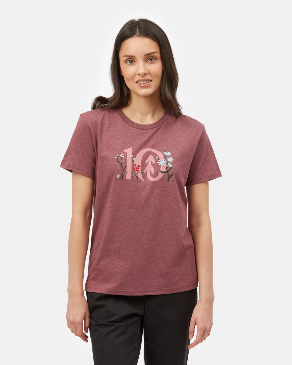 Floral Logo T-Shirt