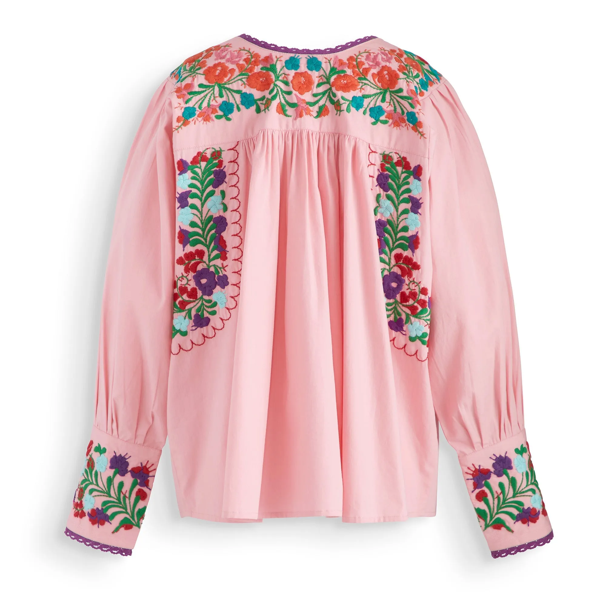 Follow the Band Embroidered Shirt