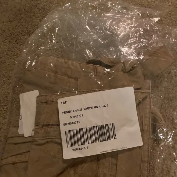 Free People paper bag shorts