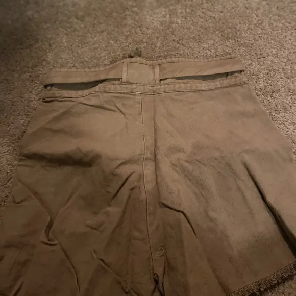 Free People paper bag shorts