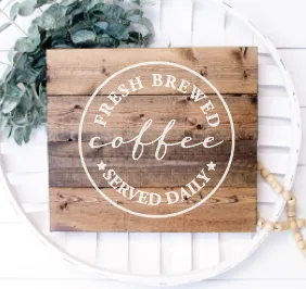 Fresh Brewed Coffee