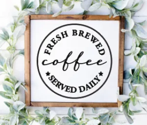 Fresh Brewed Coffee