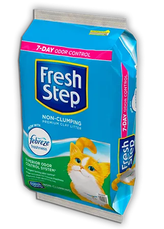 Fresh Step Premium Non-Clumping With Febreze Cat Litter