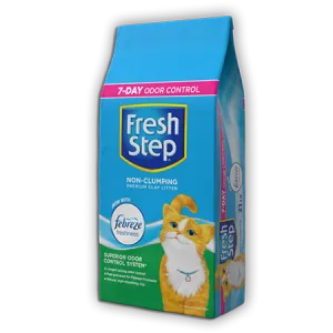 Fresh Step Premium Non-Clumping With Febreze Cat Litter
