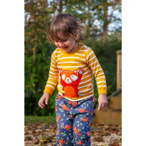 Frugi Infant Snuggle Crawlers Red Panda Pals