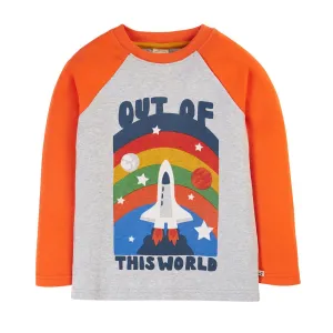 Frugi Tamar Raglan T-Shirt Out Of This World
