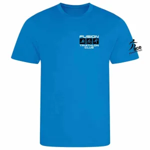 Fusion TC - JNR Tech T-Shirt - Sapphire Blue