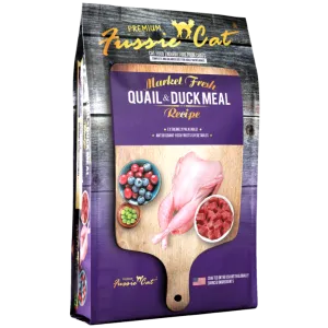 Fussie Cat Dry Market Fresh Quail & Duck Cat Food