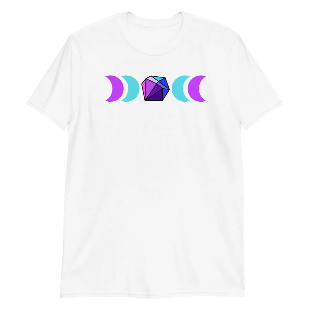 Gemstone Moon Short-Sleeve Unisex T-Shirt