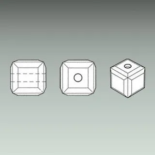 Geometric: Round (white/indicolite) 幾何形：圓 (白/蔚藍碧璽)