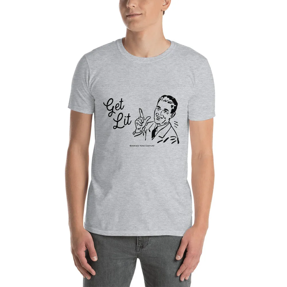 Get Lit Weed Retro T Shirt