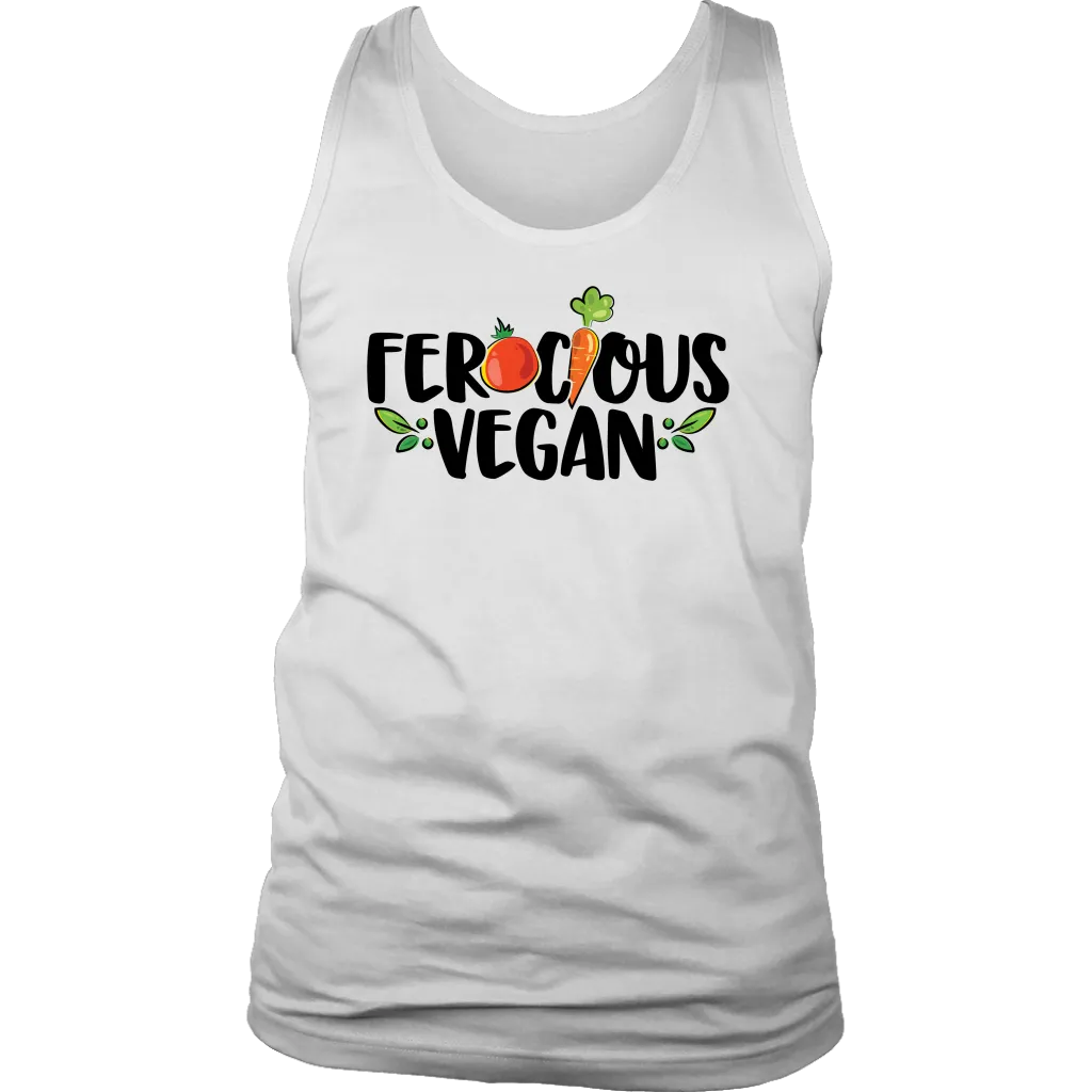 Gift for Vegan, Ferocious Vegan  T-shirt, Vegan Shirt, T-shirt for Vegan,