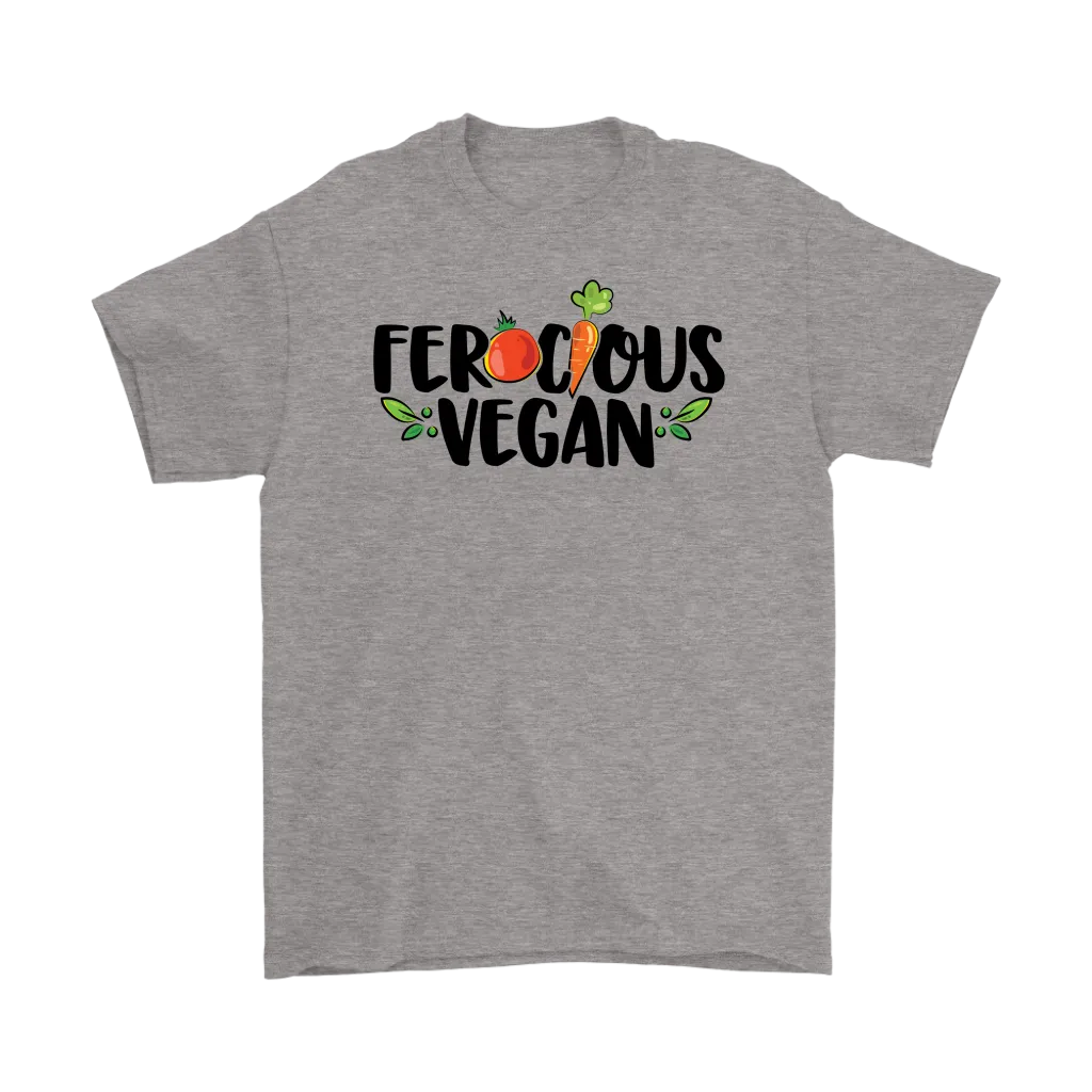 Gift for Vegan, Ferocious Vegan  T-shirt, Vegan Shirt, T-shirt for Vegan,