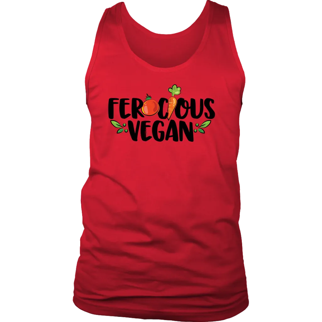 Gift for Vegan, Ferocious Vegan  T-shirt, Vegan Shirt, T-shirt for Vegan,