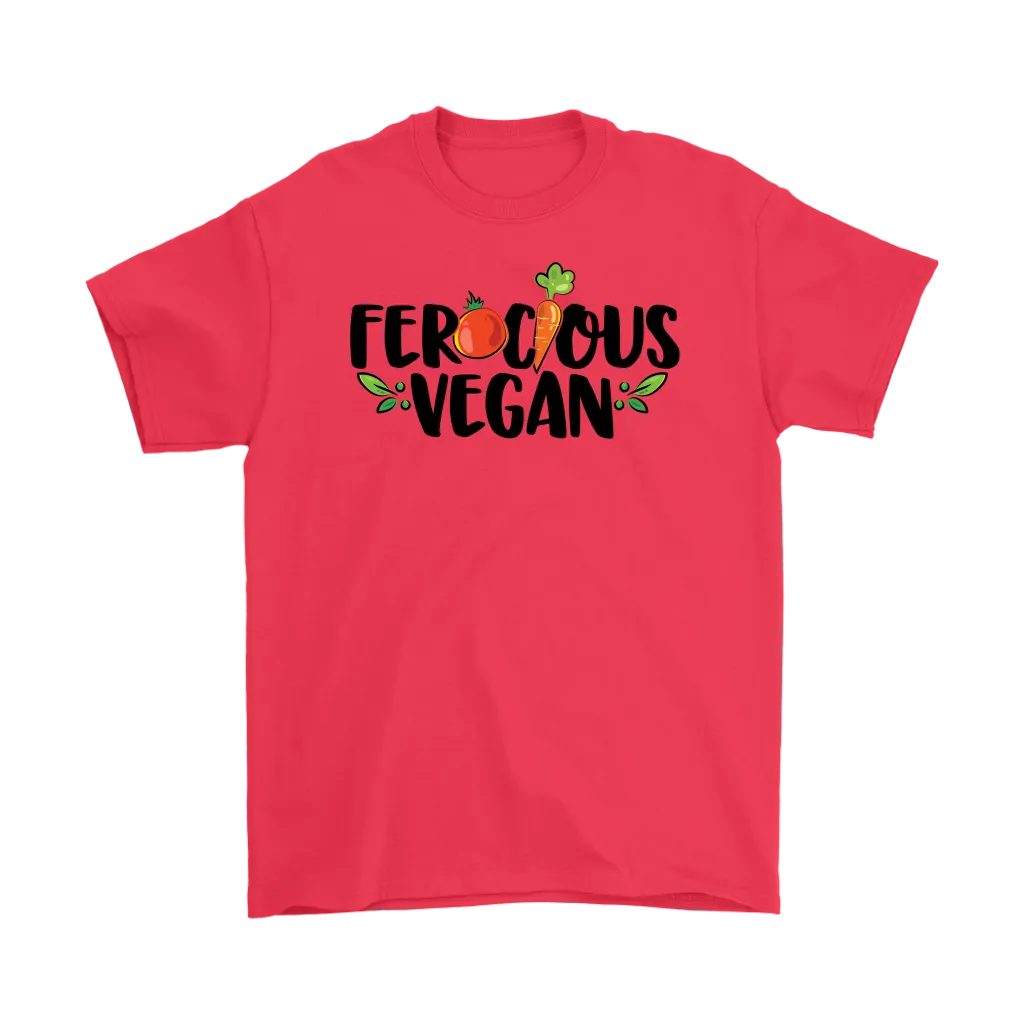 Gift for Vegan, Ferocious Vegan  T-shirt, Vegan Shirt, T-shirt for Vegan,