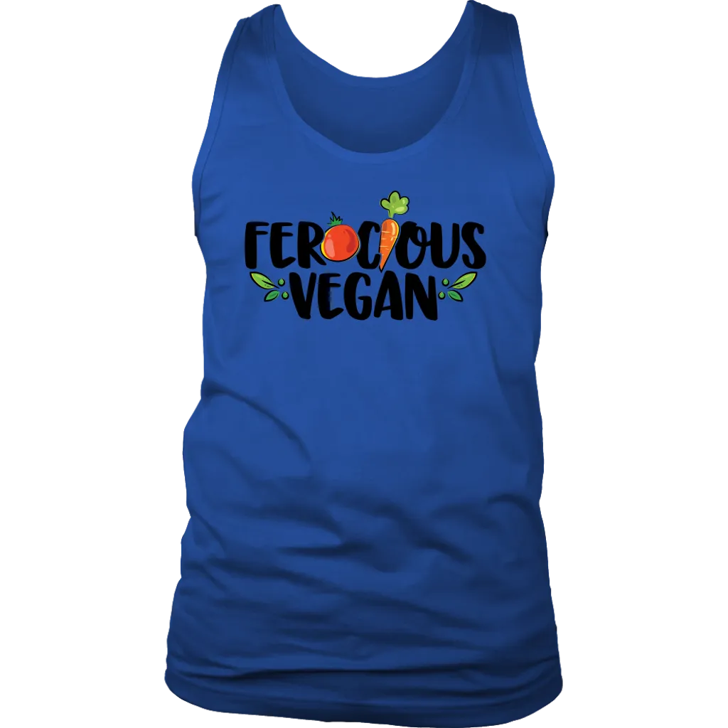 Gift for Vegan, Ferocious Vegan  T-shirt, Vegan Shirt, T-shirt for Vegan,