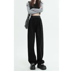 Ginevra Pants - Wide-leg jeans with a high waist for stylish comfort