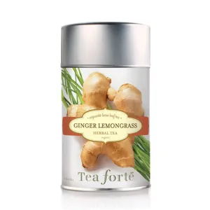 Ginger Lemongrass Loose Leaf Tea Canister