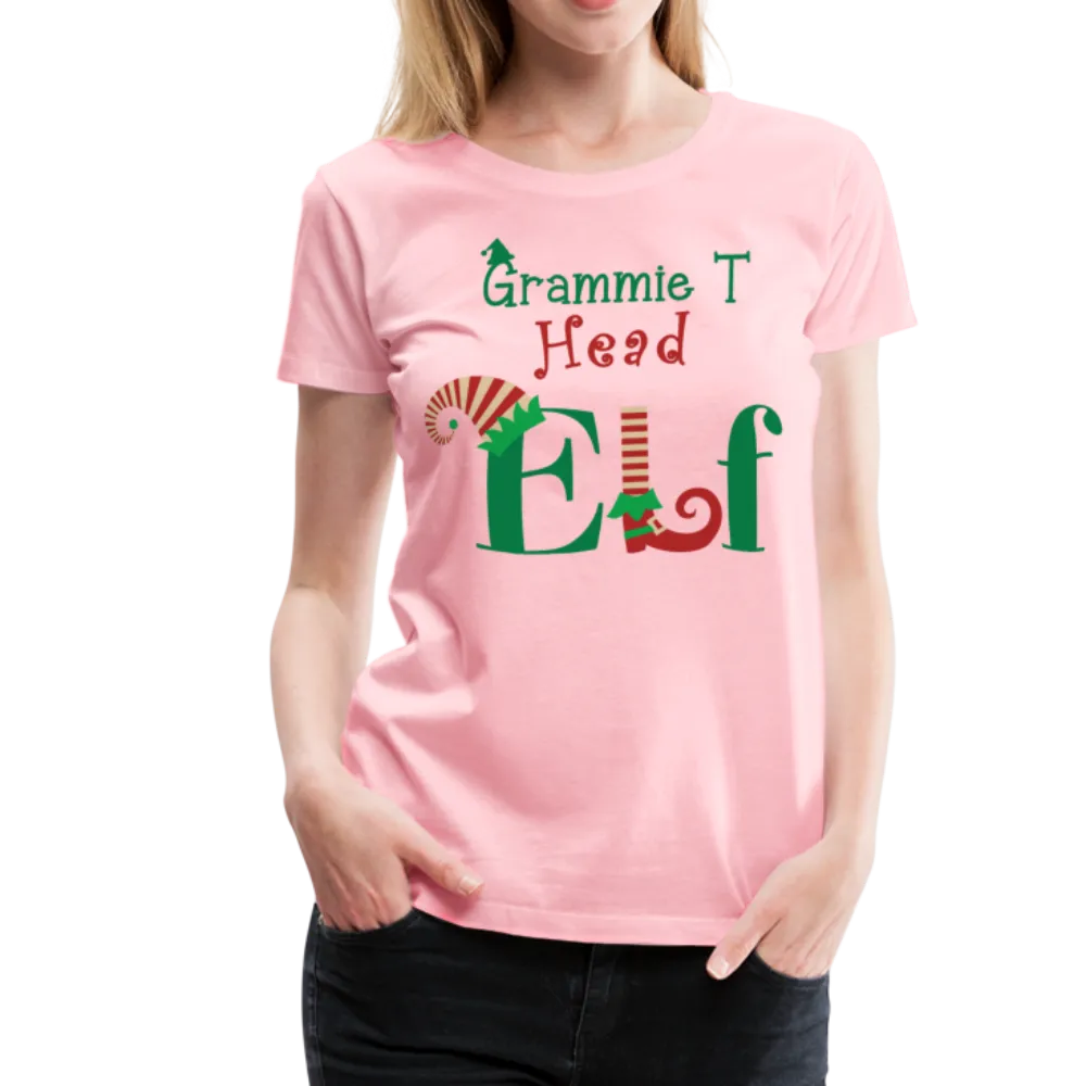 Grammie T Head Elf Women’s Premium T-Shirt