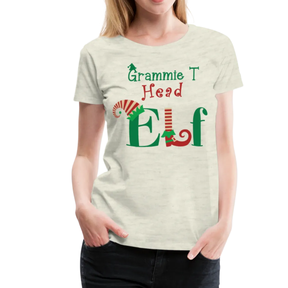Grammie T Head Elf Women’s Premium T-Shirt