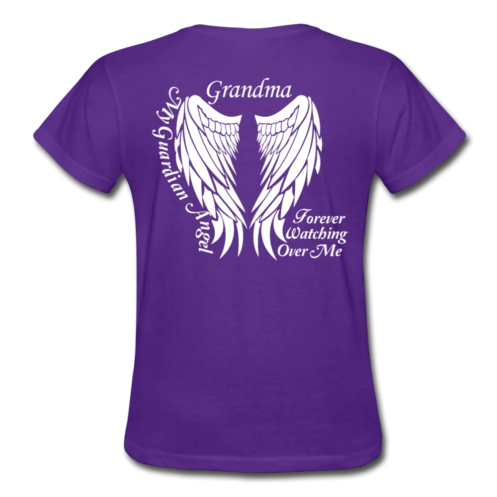 Grandma Guardian Angel Gildan Ultra Cotton Ladies T-Shirt