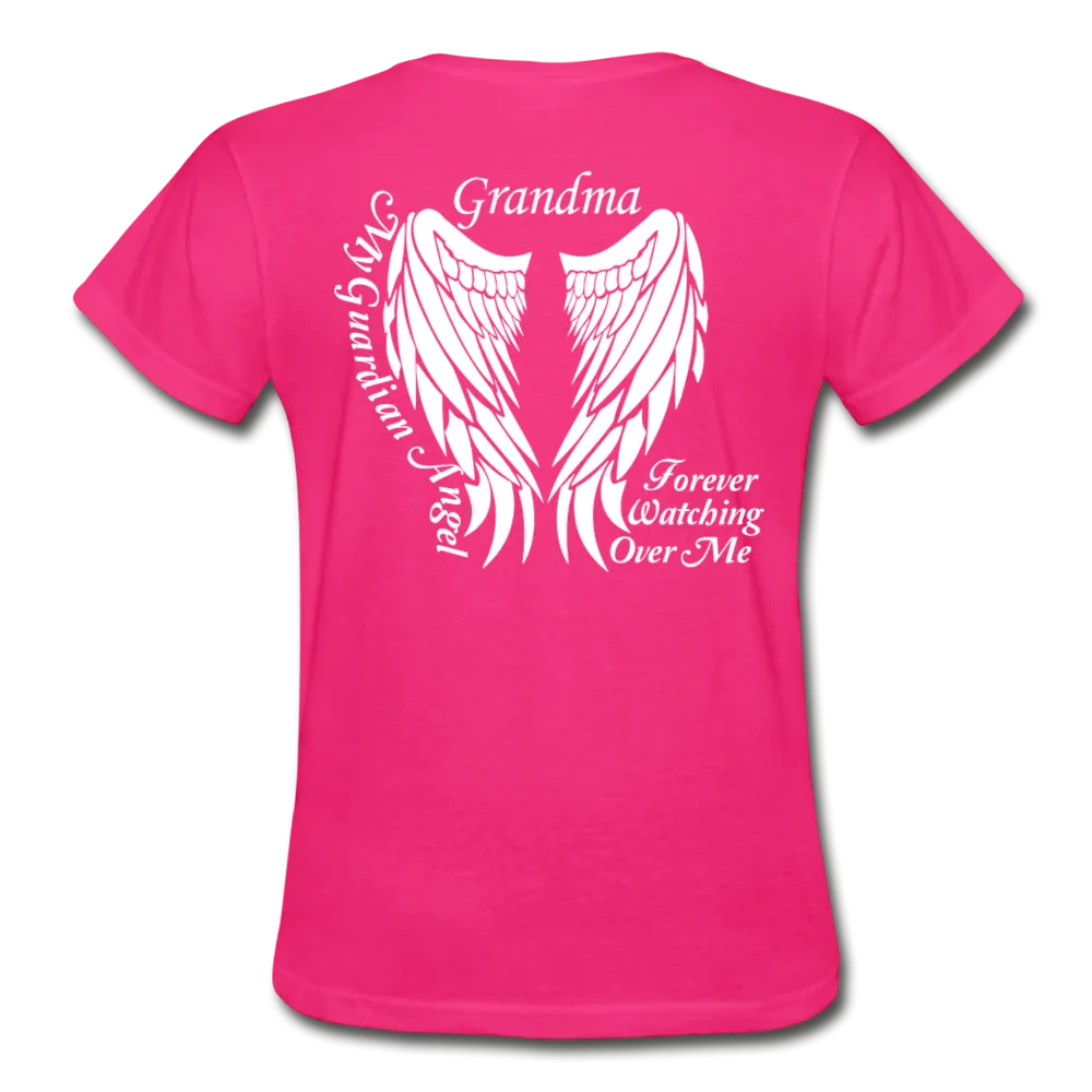 Grandma Guardian Angel Gildan Ultra Cotton Ladies T-Shirt