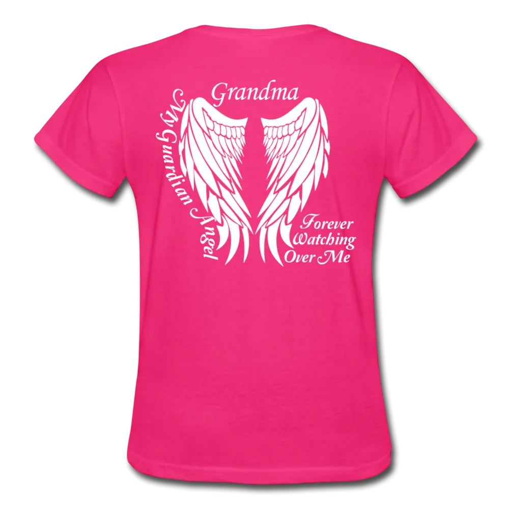 Grandma Guardian Angel Gildan Ultra Cotton Ladies T-Shirt