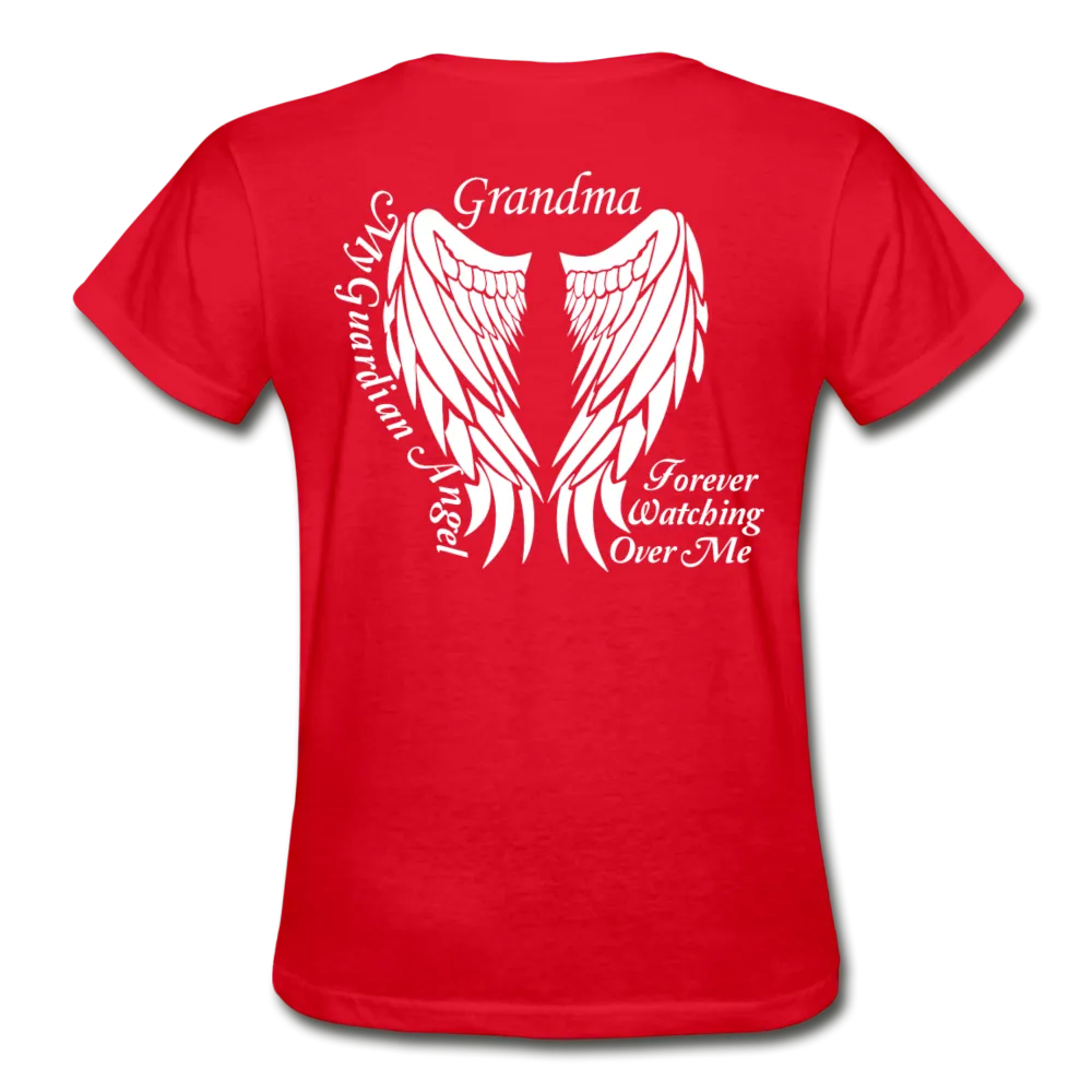 Grandma Guardian Angel Gildan Ultra Cotton Ladies T-Shirt