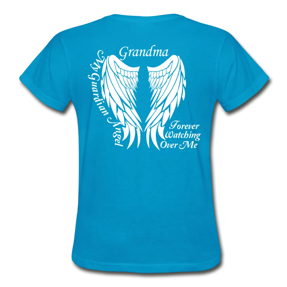 Grandma Guardian Angel Gildan Ultra Cotton Ladies T-Shirt