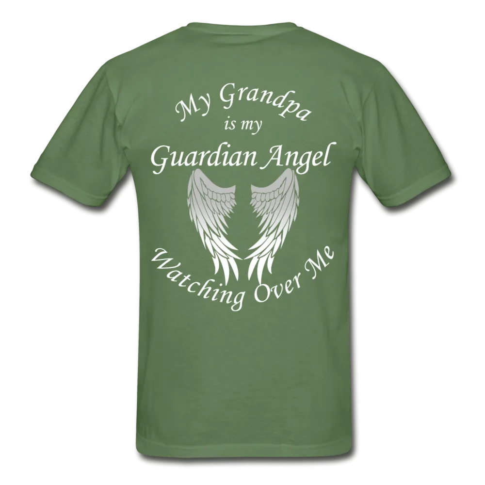Grandpa Guardian Angel Gildan Ultra Cotton Adult T-Shirt (CK1370)