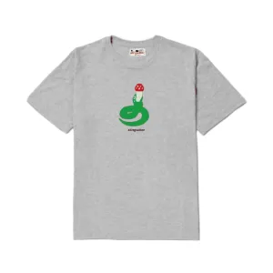 Groeing Snake T-Shirt Heather Gray