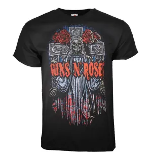 Guns n Roses Skeleton Cross T-Shirt