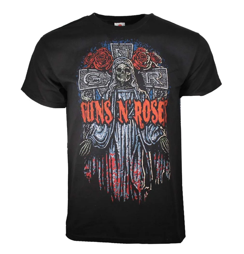 Guns n Roses Skeleton Cross T-Shirt