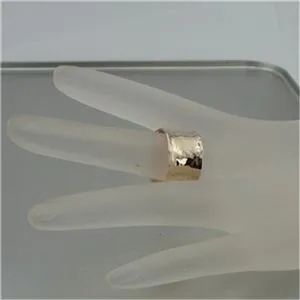 Hadar Designers Handmade 9k/14k Yellow/Rose Gold Wedding Ring 6,7,8,9 (I r107)
