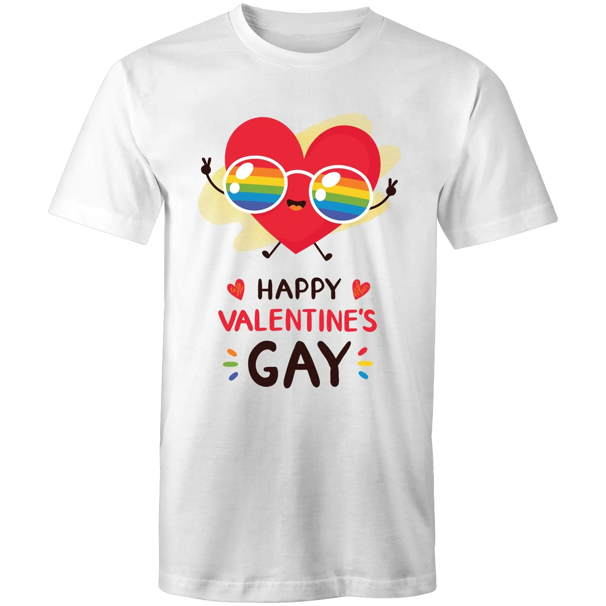 Happy Valentine's Gay T-Shirt Unisex (LG010)