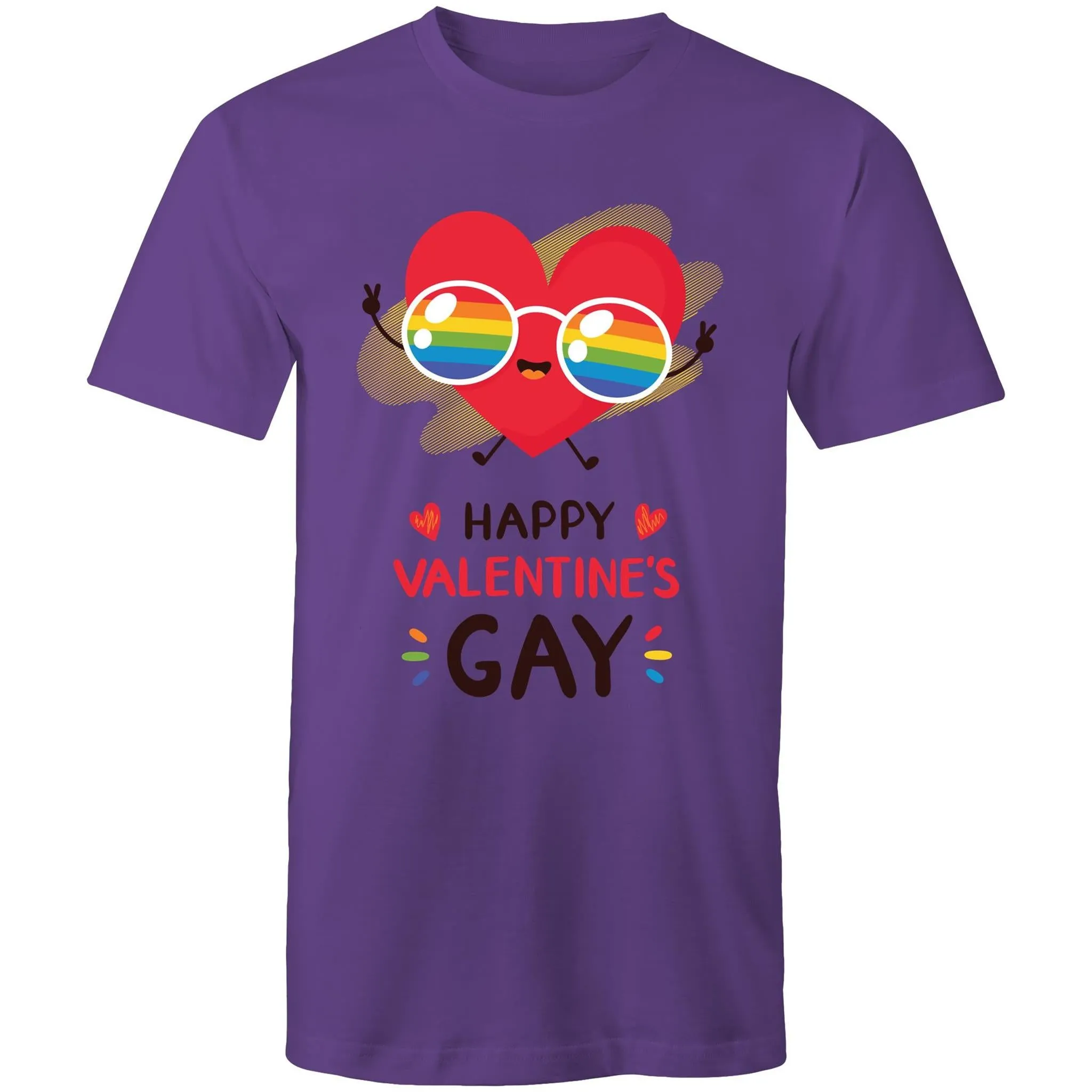Happy Valentine's Gay T-Shirt Unisex (LG010)