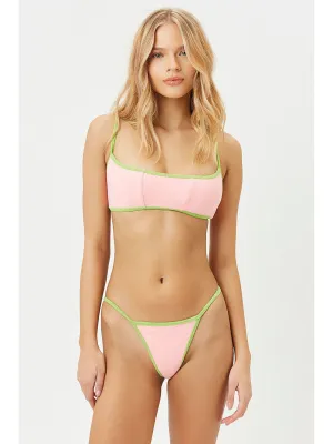 Harmony Terry Top In Summer Melon