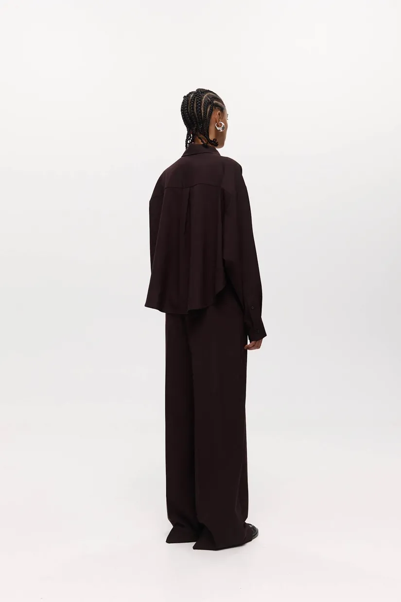 Harris Tapper Tommas Shirt - Plum